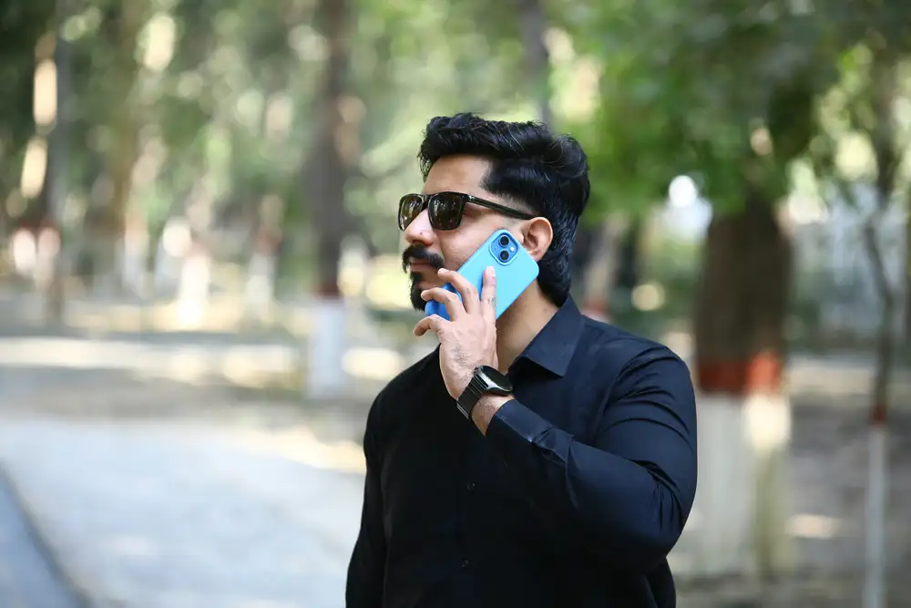 Man talking